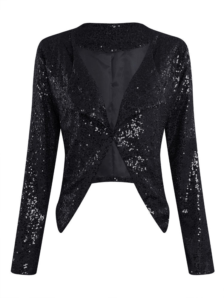 Sequins Irregular Jacket